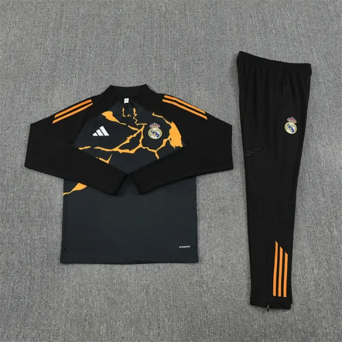 25/26 Real Madrid Kids training suit black
