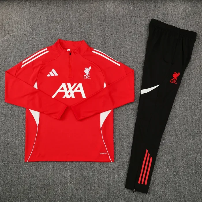 25/26 Liverpool kids training suit red