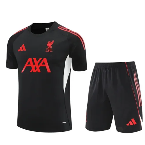 25/26 Liverpool Short sleeve training suit black