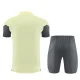 25/26 Real Madrid kids Short sleeve training suit yellow