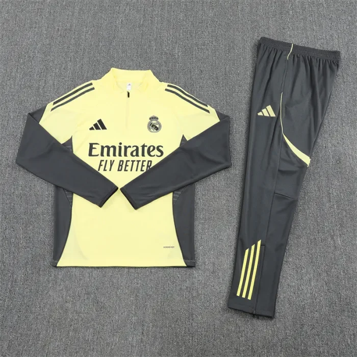 25/26 Real Madrid Kids training suit Yellow