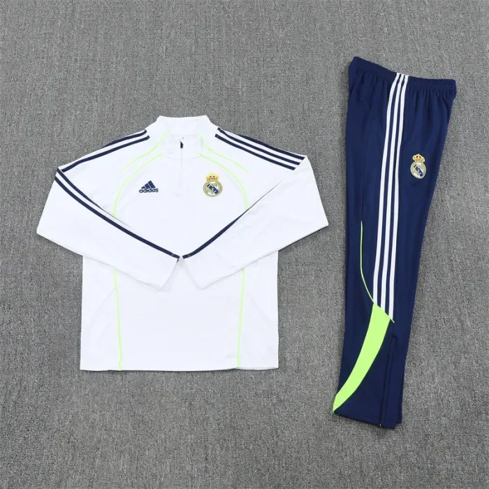 25/26 Real Madrid Adult training suit blue white