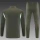 25/26 Real Madrid Kids training suit dark green
