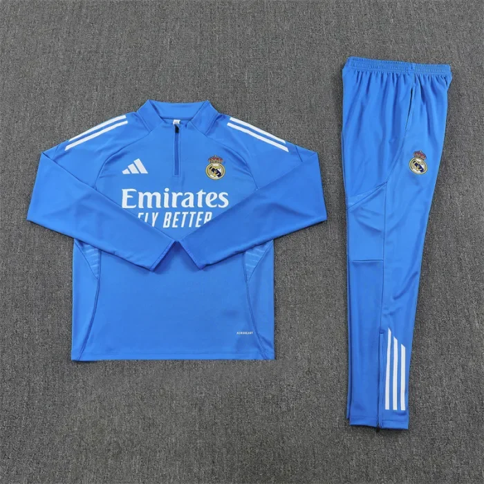25/26 Real Madrid Adult training suit blue