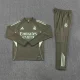 25/26 Real Madrid Kids training suit dark green