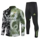 25/26 Real Madrid Kids training suit Green Black
