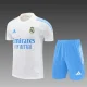 25/26 Real Madrid Short sleeve Adult training suit white