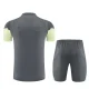 25/26 Real Madrid kids Short sleeve training suit dark grey