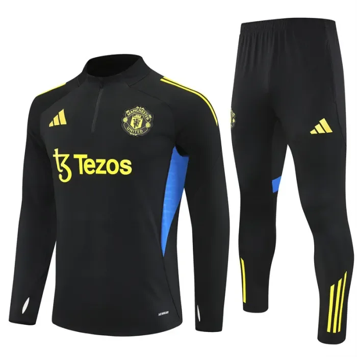 25/26 Manchester United kids training suit black