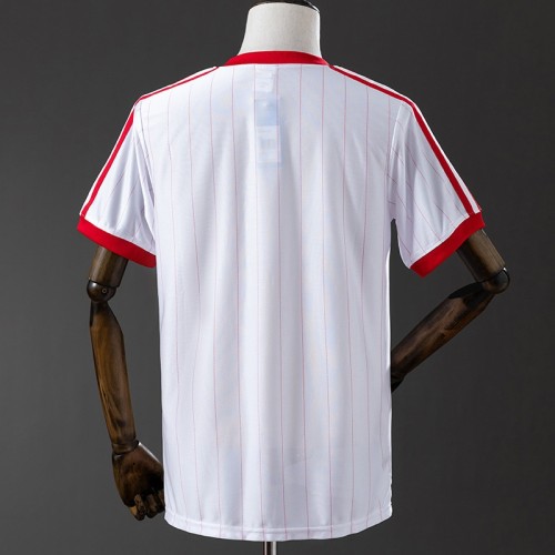Retro 1982 Poland Home  football Jersey