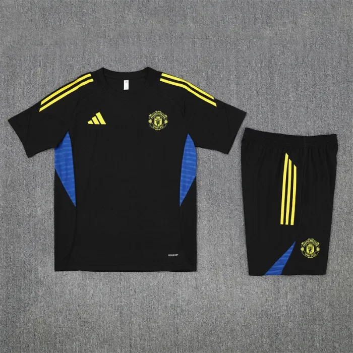 25/26 Manchester United kids Short training suit black