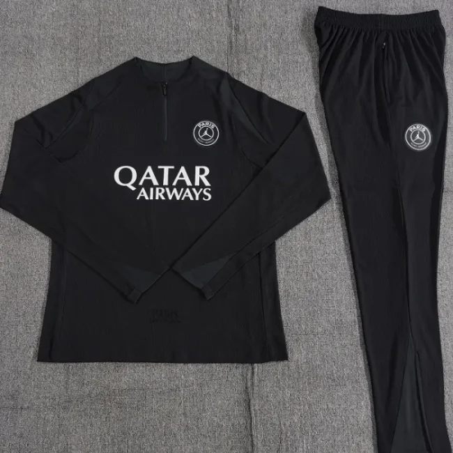 25/26 PSG Jordan kids training suit black