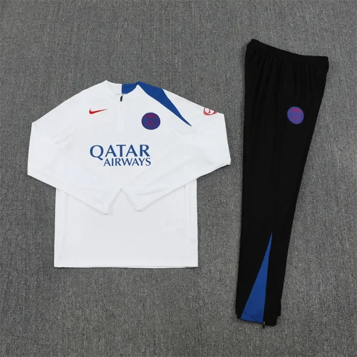 25/26 PSG kids training suit whtie