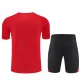 25/26 Manchester United kids Short training suit red