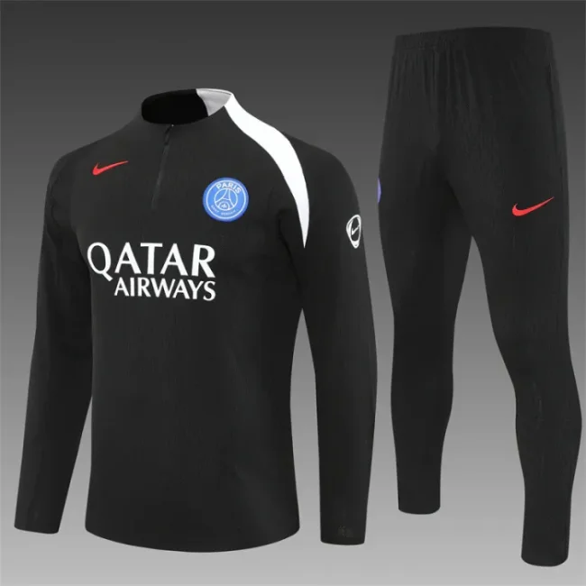 25/26 PSG kids training suit black