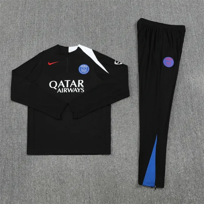 25/26 PSG kids training suit black