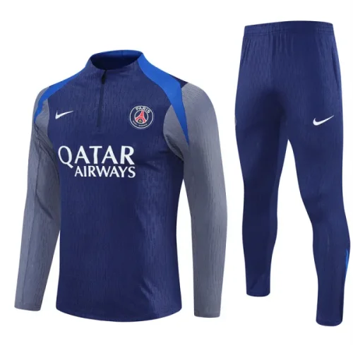 25/26 PSG kids training suit Blue