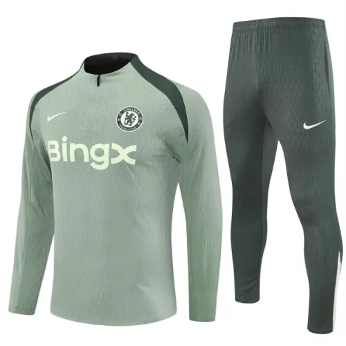 25/26 Chelsea kids training suit light green