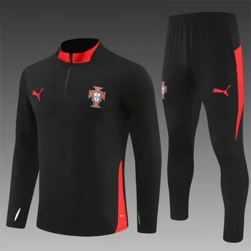 25/26 Portugal kids training suit black