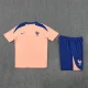 25/26 France kids short sleeved training suit pink