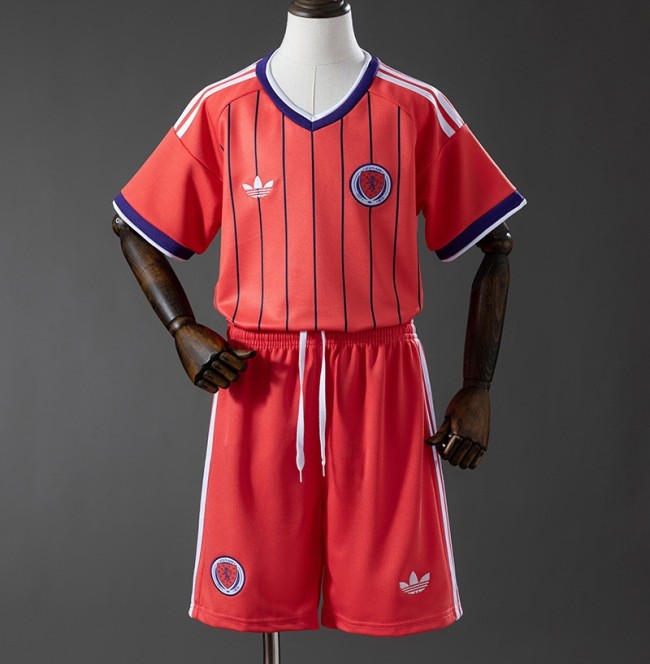 25/26 Scotland away kids kit