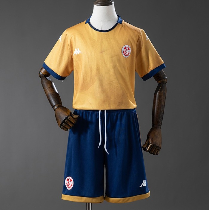 2026 Tunisia Third  Away Kids kit  football Jersey