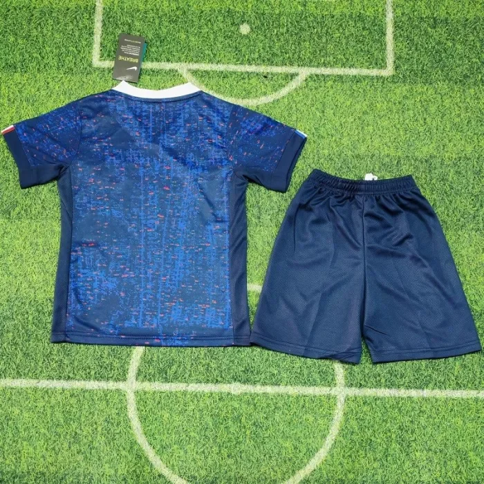 25/26 France home kids kit