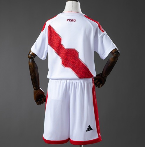 2026  Peru Home Kids Kit Jersey