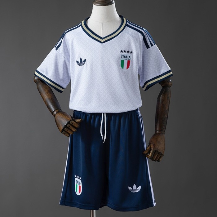 2026 Italy Away Kids Kit Jersey