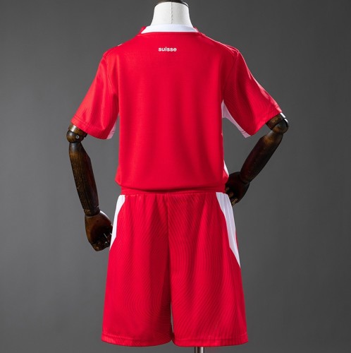 2026 Switzerland home Kids Kit  football Jersey