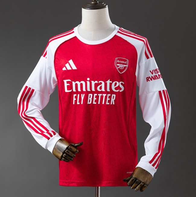 25/26 Arsenal home football Jersey Long sleeves