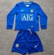 Retro 07/08 Manchester United third kids kit long sleeves