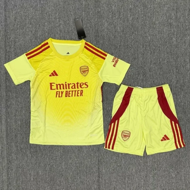 25/26 Arsenal goalkeeper Kids kit yellow