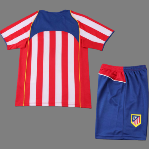 Retro 04/05 Atletico Madrid HOME kids kit