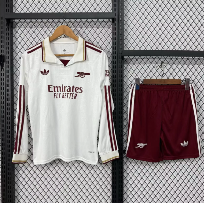 25/26 Arsenal third long sleeves Kids kit