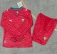 25/26 Portugal home kids kit long sleeves