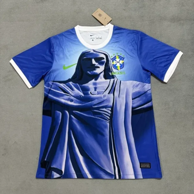 25/26 Brazil Jesus blue football jersey