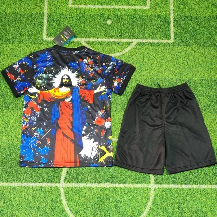 25/26 Brazil Jesus starlit sky kids kit