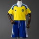 2026 Sweden Home Kids Kit football Jersey