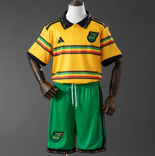 2026 Jamaica Home Kids Kit football Jersey