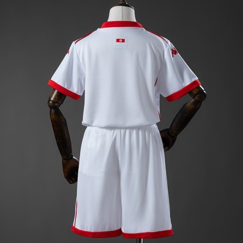 2026 Tunisia Away Kids kit  football Jersey