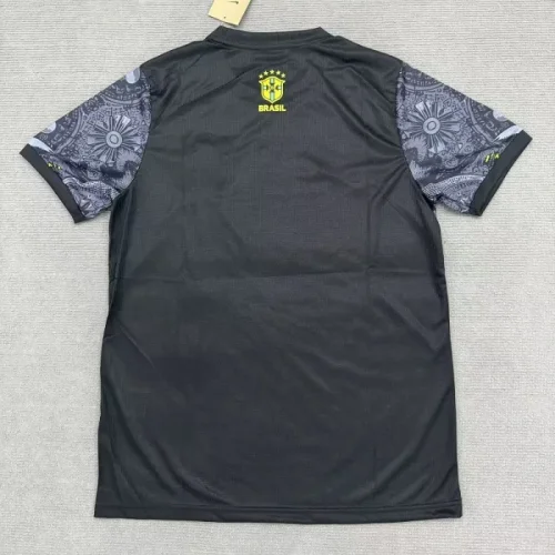 25/26 Brazil Jesus black football jersey