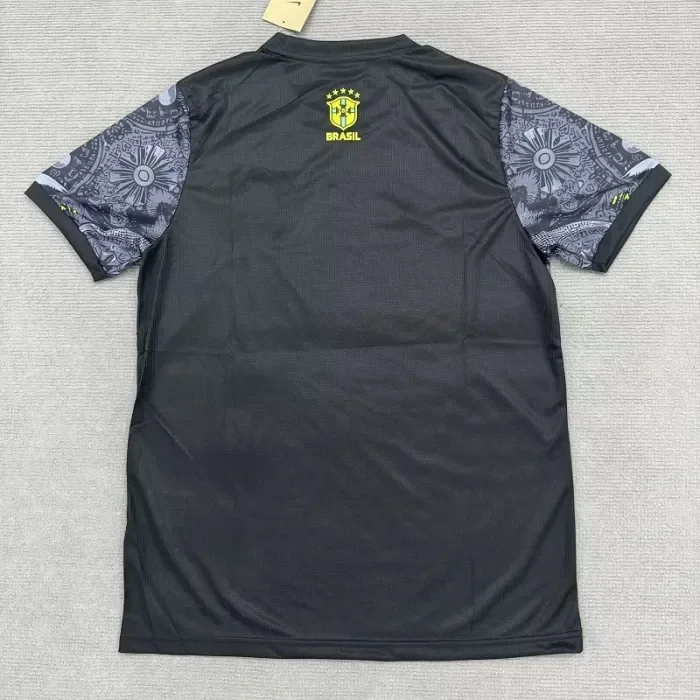 25/26 Brazil Jesus black football jersey