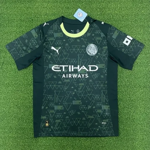 25/26 Manchester City fourth football Jersey