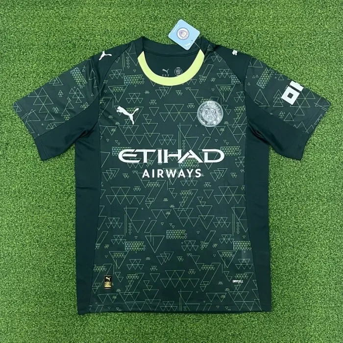 25/26 Manchester City fourth football Jersey