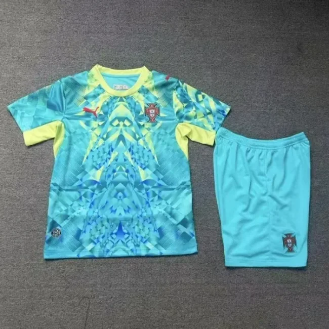 25/26 Portugal goalkeeper kids kit