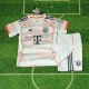 25/26 bayern munich away kids kit