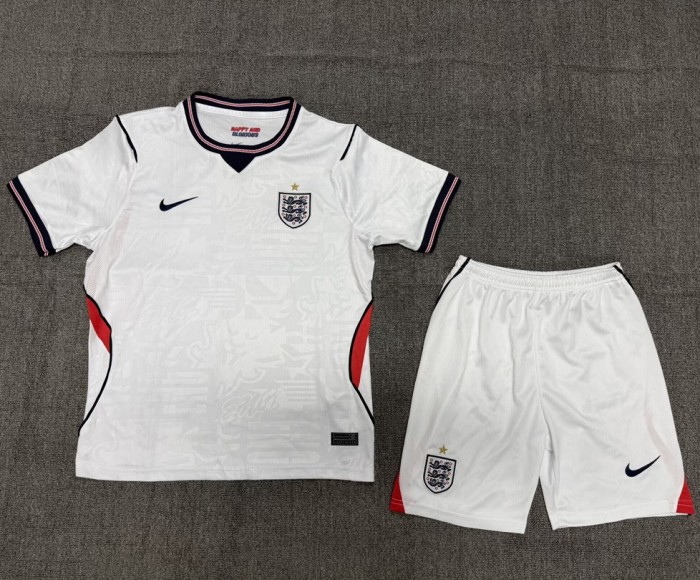 2026 World Cup England home kids kit
