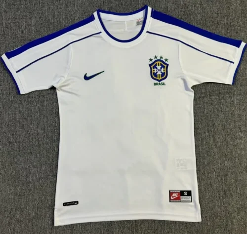 Retro 1998 Brazil football Jersey