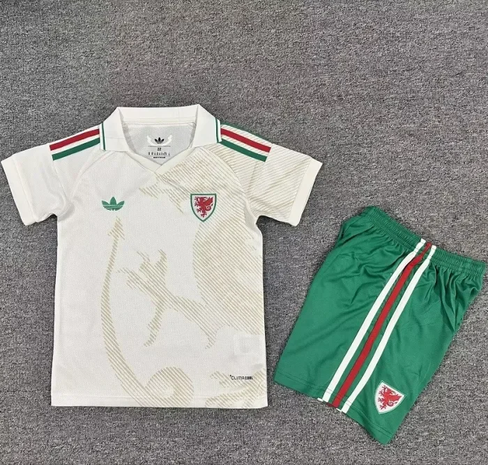 2026 Wales Away kids kit